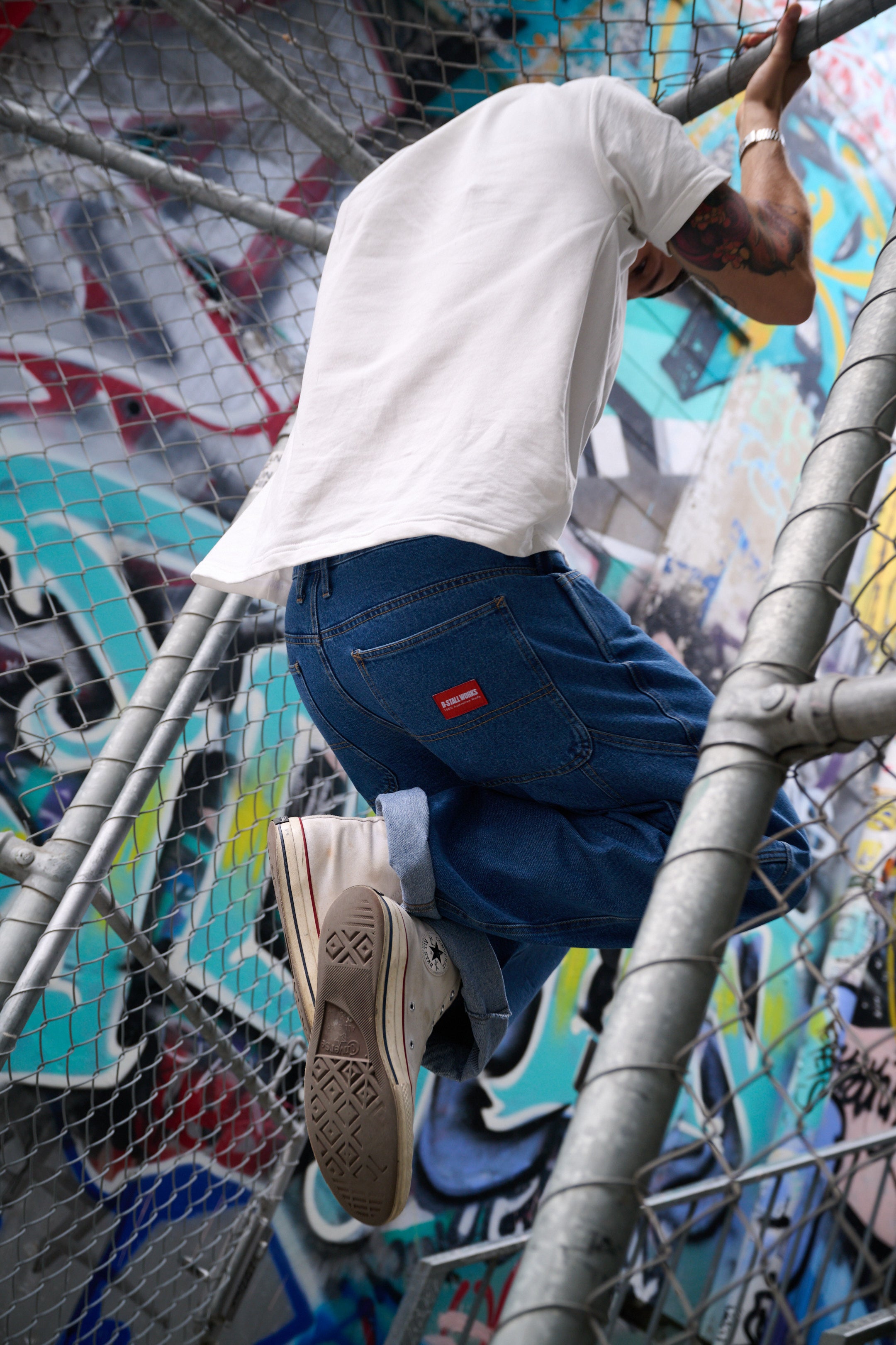 Plain Heavyweight Box Tee - Natural