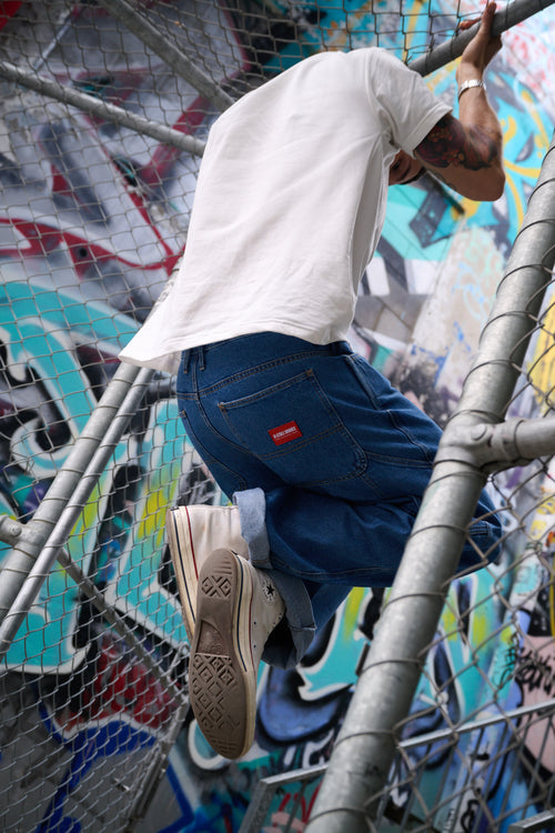 Plain Heavyweight Box Tee - Natural