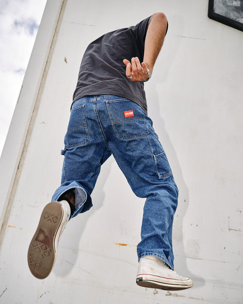 Relaxed Denim Jean — Washed